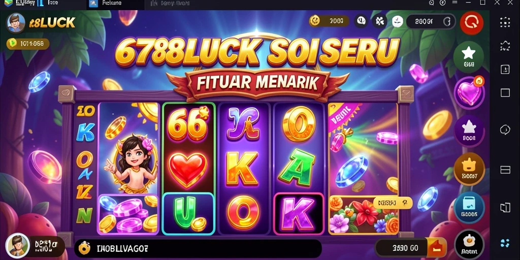 Screenshot gameplay 678LUCK menampilkan mesin slot dengan grafis menarik.