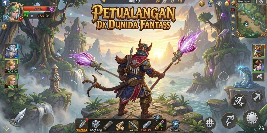 Screenshot utama 88ID menampilkan momen seru dalam petualangan.
