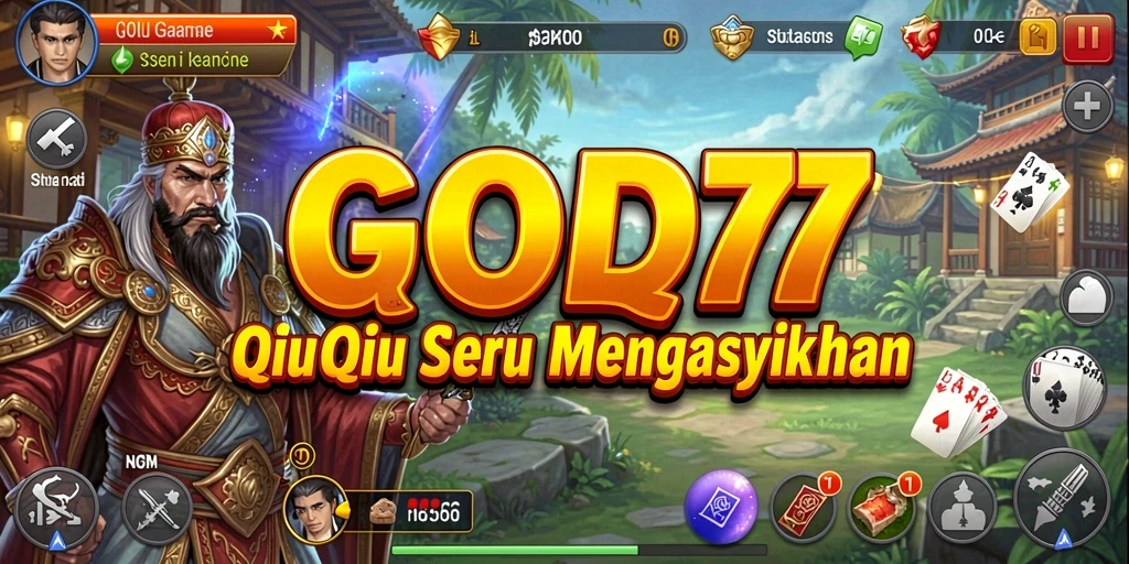Screenshot gameplay QiuQiu di GOD77 yang seru.
