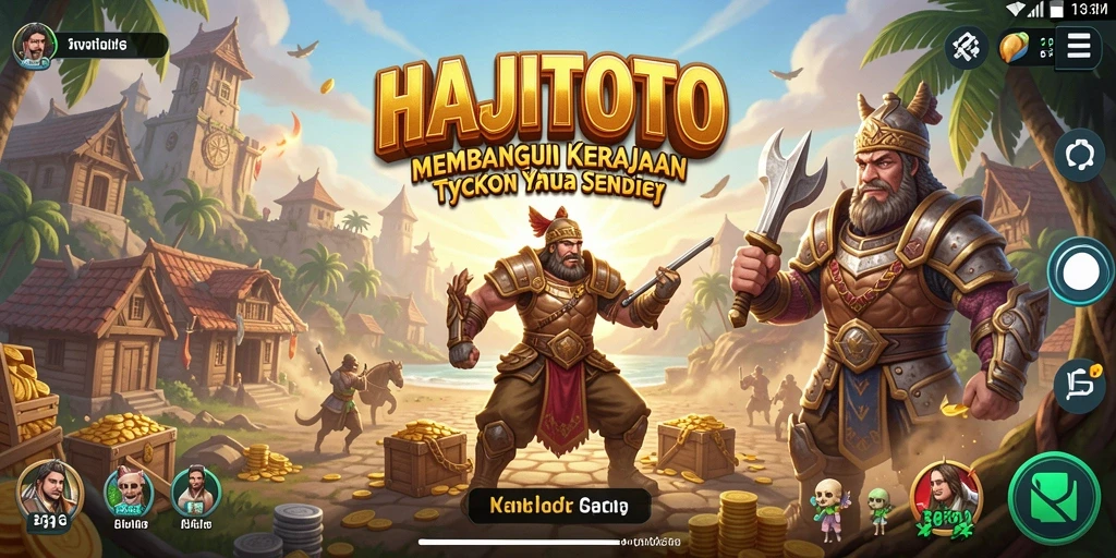 Tampilan gameplay menarik dalam HAJITOTO yang menampilkan pengelolaan bisnis Tycoon.