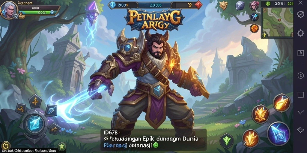 Gameplay seru di ID678 dengan pertarungan yang mendebarkan.