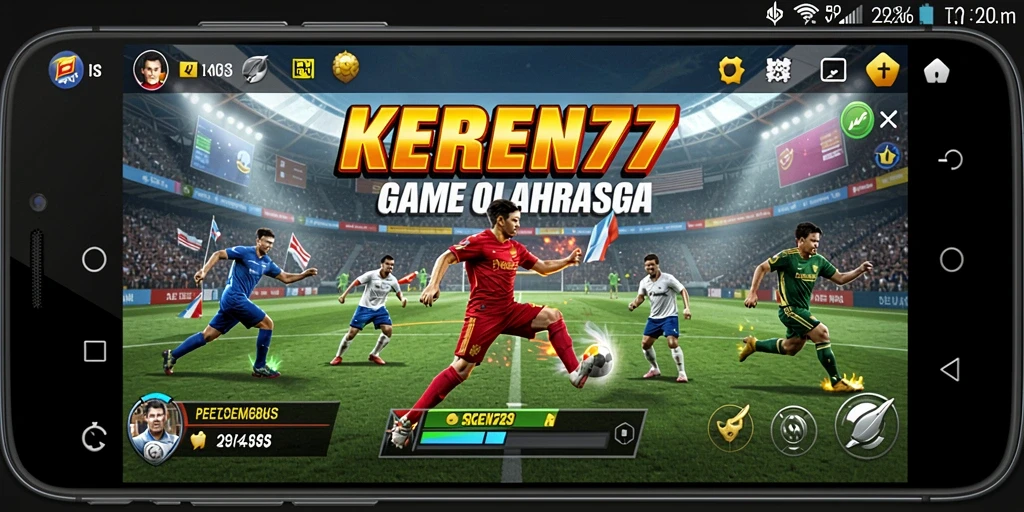 Tampilan gameplay KEREN77 yang seru dan dinamis.