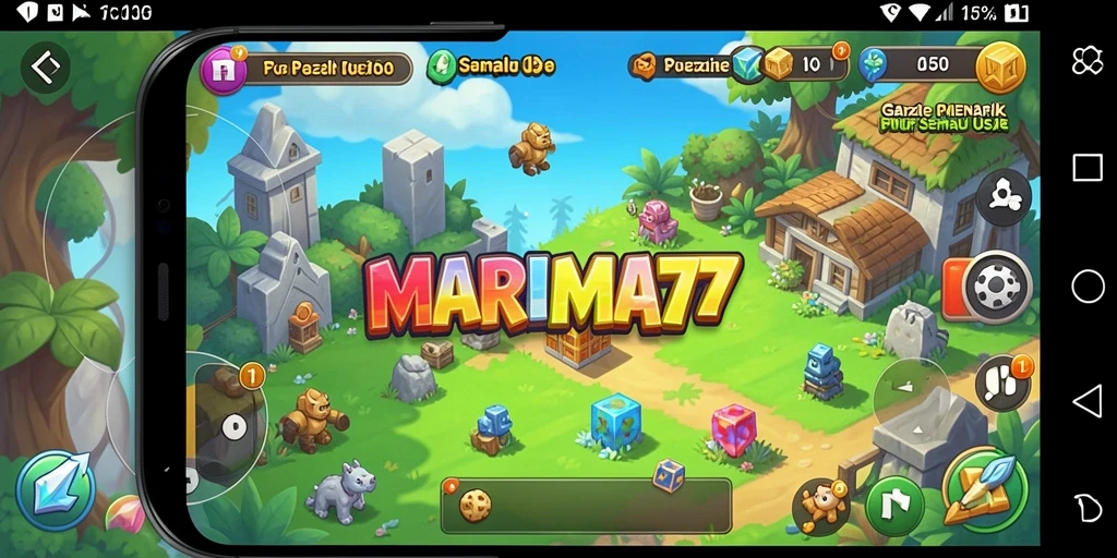 Gameplay seru dari MARIMA77 yang menantang setiap pemain.