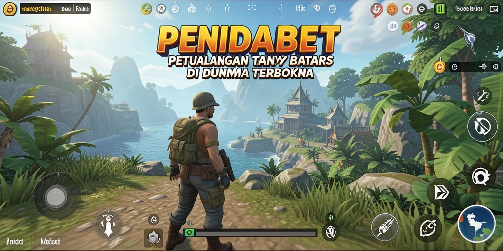 Tampilan gameplay PENIDABET di dunia terbuka yang menarik.