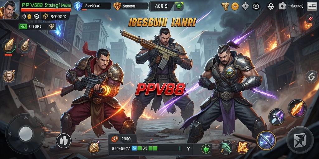 Tampilan gameplay SLG yang mendebarkan dalam PPV88.