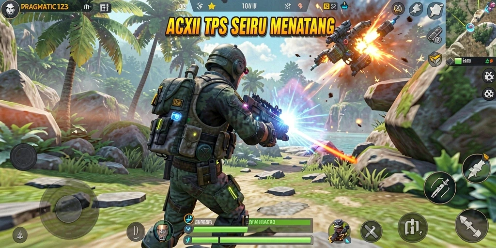 Tangkapan layar PRAGMATIC123 menunjukkan aksi seru dalam pertempuran TPS.